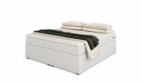 Boxspringbett Headless King weiss