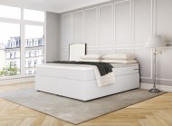 Boxspringbett Headless King weiss