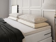 Boxspringbett Headless King weiss