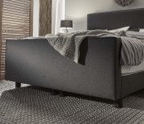 Serta Classico Boxspringbett Fußteil grau