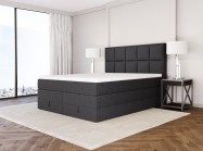 Dream Boxspringbett mit Bettkasten  Anthrazit