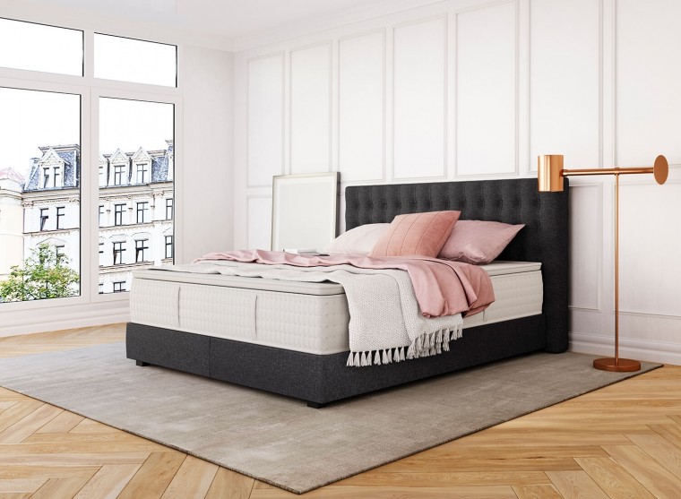 Boxspringbett King deluxe