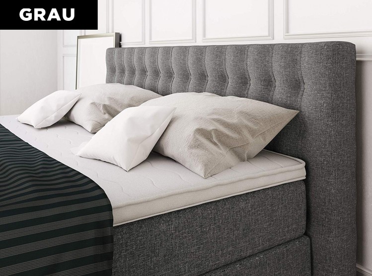 Boxspringbett King mit TFK Matratze