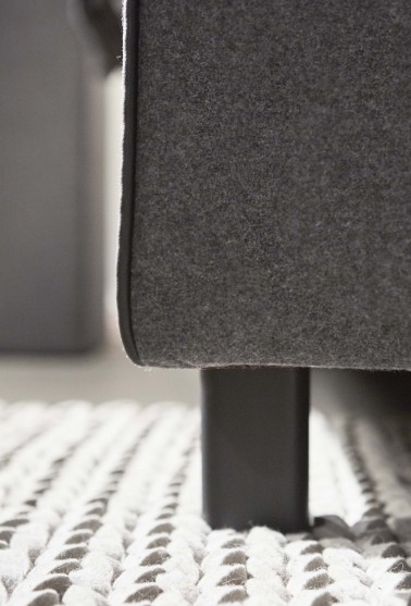 Serta Classico Boxspringbett Fuß Detailaufnahme