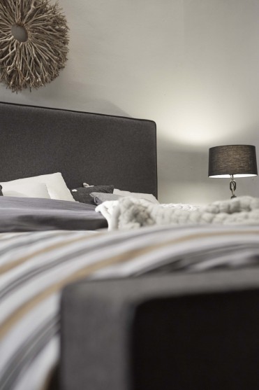 Serta Classico Boxspringbett Fußteil grau