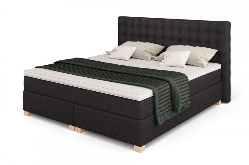 Boxspringbett King Slim