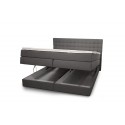 King Boxspringbett mit Bettkasten, TFK-Matratze und Topper in div. Größen und Farben