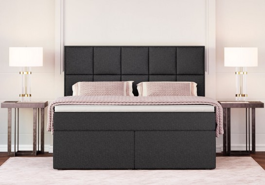Dream Boxspringbett mit TFK-Matratze und Topper in div. Größen und Farben