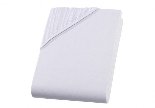 King Spannbettlaken für Boxspringbetten 180-200x200 in weiß