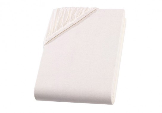 King Spannbettlaken für Boxspringbetten 180-200x200 in creme